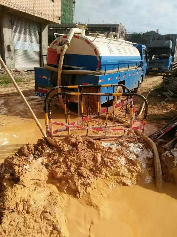 阜龙乡工地淤泥清淤