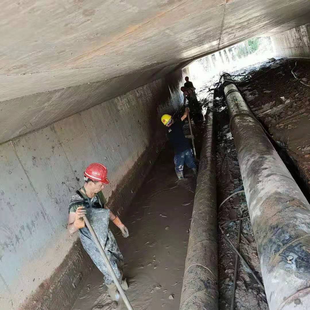 阜龙乡工业管道清淤